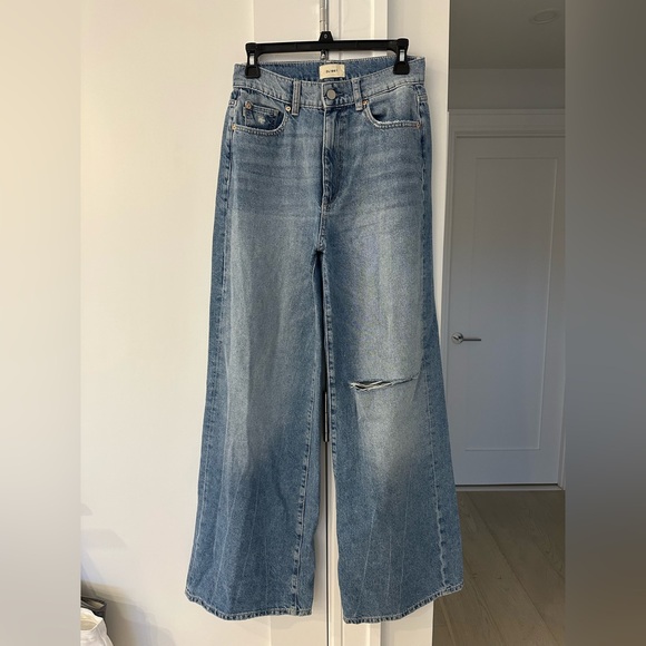 DL1961 Denim - DL1961 Medium Blue Wide-Leg Jeans